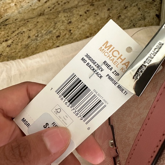 Michael Kors Backpack Rhea m Logo Backpack - Picture 9 of 9